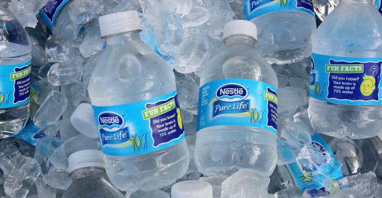 nestle water bottles
