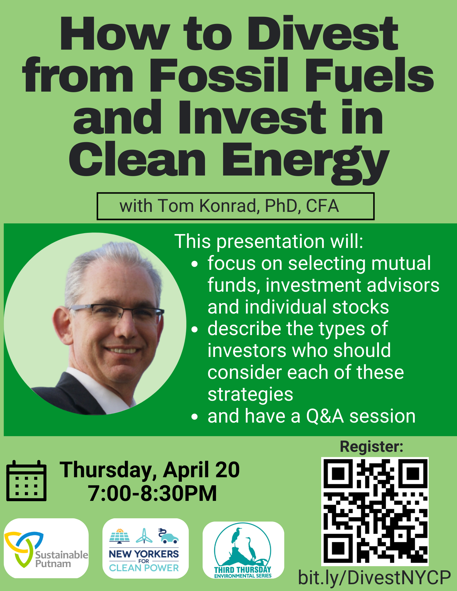 How to Invest in Clean Energy Webinar